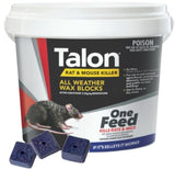 RAT BAIT TALON RAT & MOUSE WAX BLOCKS 1KG 0066205