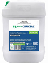 CRUCIAL 600G/L GLYPHOSATE 20LT NUFARM 0970-20L