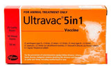 VACCINE - ULTRAVAC 5 IN 1 50ML -25 HEAD – ZOETIS 10001584