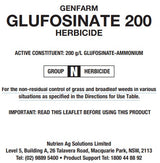 GENFARM GLUFOSINATE 200 G/L 1000LT HERBICIDE 100727978