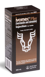IVOMEC PLUS INJECTION 500ML (IVACLOR) 129652