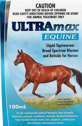 Horse Wormer Ultramax Equine 100mL Horse Wormer Liquid FGULTRLIQ0100