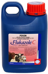 FLUKAZOLE C PLUS SELENIUM FLUKE 1LT CATTLE SHEEP VIRBAC FLUKAZCSEL001