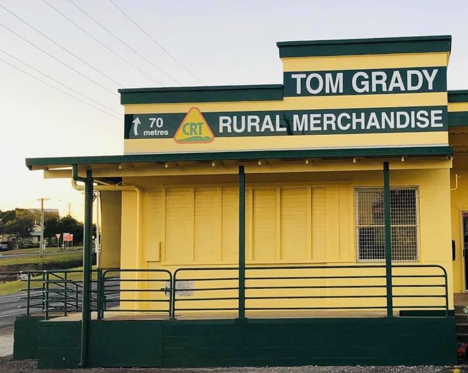Tom Grady agricultural storefront, Gympie