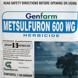 GENFARM METSULFURON 600 WG 1KG HERBICIDE 0000000000100819
