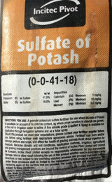 INCITEC PIVOT FERTILISERS SULPHATE OF POTASH 25KG 080666