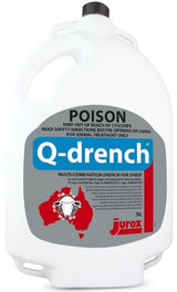 Q-DRENCH 5LT SHEEP WORMER ZOETIS 10026335