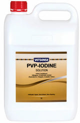 VETSENSE IODINE 10% PVP SOLUTION 5LT 100484686