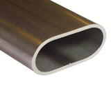 CATTLE RAIL OVAL 115MM X 42MM X 2.5MM X 6.1M NW SST 100637642
