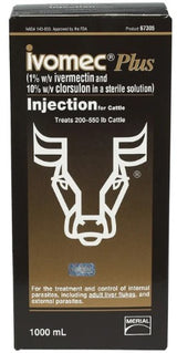 IVOMEC PLUS INJECTION 1LT (IVACLOR) 129653