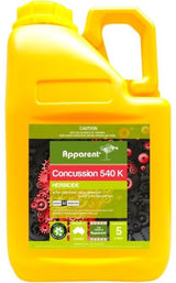 APPARENT CONCUSSION 540K HERBICIDE GLYPHOSATE 540 5LT 18262
