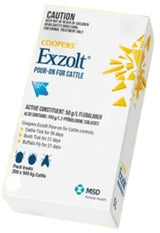 EXZOLT POUR ON FOR CATTLE 1LT MSD COOPERS 217427