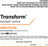 TRANSFORM INSECTICIDE 5LT 240 G/L SULFOXAFLOR (AGENCY) CORTEVA 374754