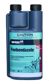 FENBENDAZOLE 25 ORAL ANTHELMINTIC FOR SHEEP GOATS & CATTLE 1LT WSD