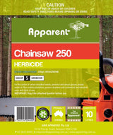 APPARENT CHAINSAW HERBICIDE 10LT HEXAZINONE 250G/L (EQ: VELPAR) 5657