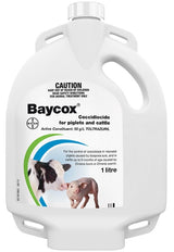 BAYCOX COCCIDIOCIDE FOR CATTLE & PIGLET TREATMENT 1LT BAYER 84722146