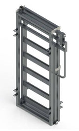 PORTABLE SLIDING CATTLE RACE GATE REV2 ARROWQUIP BMRRG-R2
