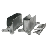 CATTLE RAIL END BRACKETS SET KIT (2) PR ROTECH CRE11542