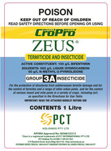 CroPro Zeus Termiticide & Insecticide Bifenthrin Pct