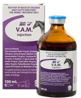VITAMIN V.A.M. INJECTION 100ML COBALT FREE CEVA E03320B