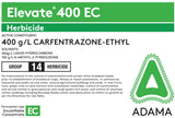Elevate Herbicide 5L 400EC Carfentrazone-ethyl Adama Elevate