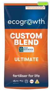ECO GROWTH CUSTOM BLEND ULTIMATE SF14 FERTILISER 25KG BAG ES13830