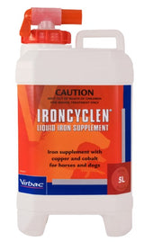 VITAMIN IRONCYCLEN IRON SUPPLEMENT LIQUID FOR HORSE 5LT VIRBAC