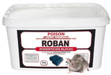 Rat Bait Roban Rodenticide Wax Block Bait 2kg Pest Products ROBAN2