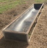FEEDER - REMKO 4M X 850MM X 4MM RUBBER BELTING FEED TROUGH SXM476