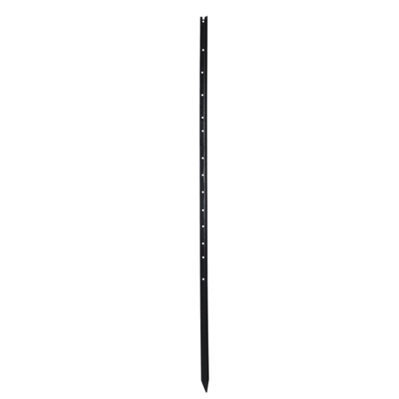 165CM WARATAH BLACK STEEL FENCE POST 160003