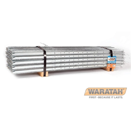 180CM WARATAH GALSTAR EXTREME STEEL FENCE POST HEAVY GAL 142645