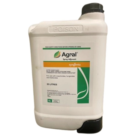 AGRAL SPRAY ADJUVANT 20LT SYNGENTA 0031033