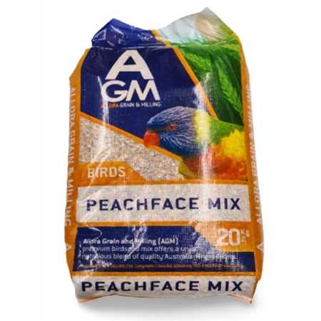 ALLORA PEACHFACE & SMALL PARROT BIRD SEED MIX 20KG AGM 77