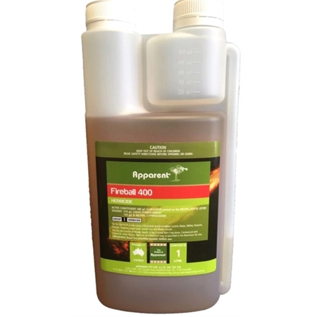APPARENT FIREBALL FLUROXYPYR 400 1LT HERBICIDE (EQ: STARANE) 18610