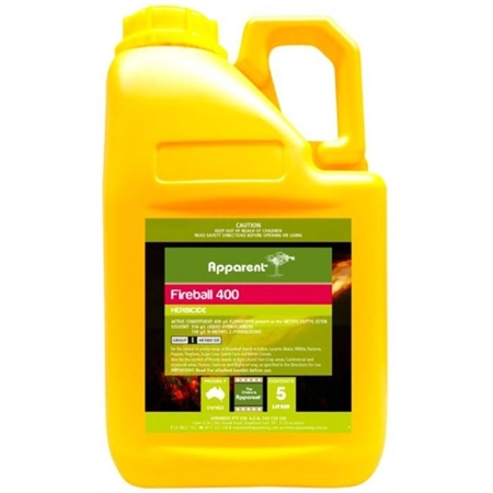 APPARENT FIREBALL FLUROXYPYR 400 5LT HERBICIDE (EQ: STARANE) 18611