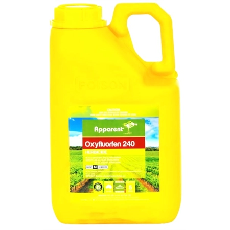 APPARENT OXYFLUORFEN 240 HERBICIDE 5LT 240G/L OXYFLUORFEN 6615