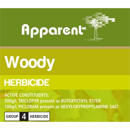 APPARENT WOODY 1000LT 300 G/L TRICLOPYR 100GM 66396936