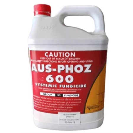 AUS-PHOZ 600 SYSTEMIC FUNGICIDE 5LT AAC 9227933