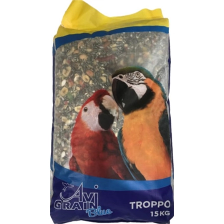 AVIGRAIN TROPPO BLUE 15KG PARROT SEED MIX 24456