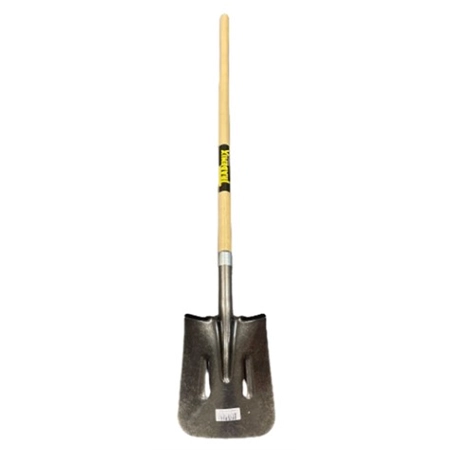 AYRFORD POST HOLE SHOVEL WITH WOODEN HANDLE A640131