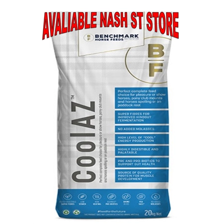 BENCHMARK HORSE FEEDS COOLAZ 20KG 911844