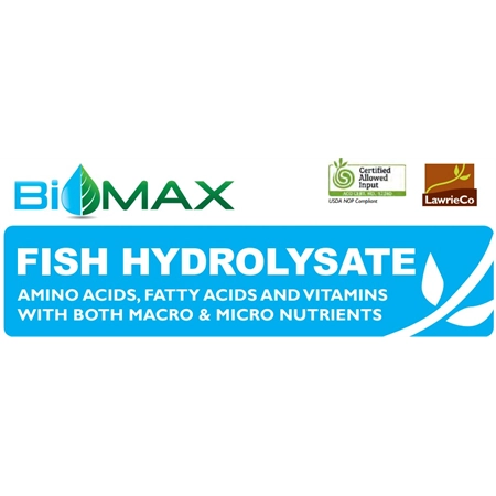 BIOMAX FISH HYDROLYSATE 20LT ORGANIC FERTILISER LAWRIECO 52620026