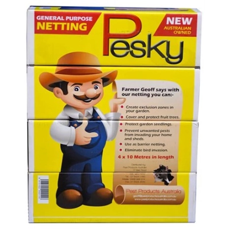 BIRD NETTING PESKY GENERAL PURPOSE 5M PEST PROD AUS PESKYGPNET5