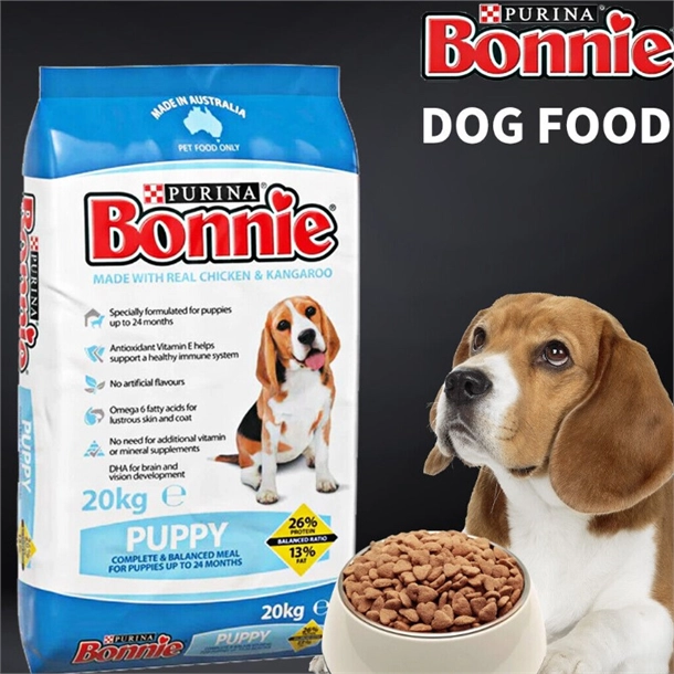 BONNIE PUPPY DRY DOG FOOD 20 KG 103842 from Tom Grady Rural