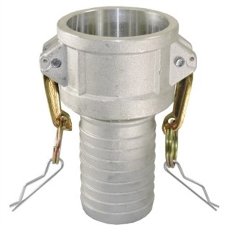 CAMLOCK ALUMINIUM FEMALE ADAPTOR X TAIL TYPE C 40MM PHILMAC C150-AL