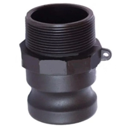 CAMLOCK POLY MALE ADAPTOR X MALE BSP TYPE F 50MM PHILMAC F200-PP