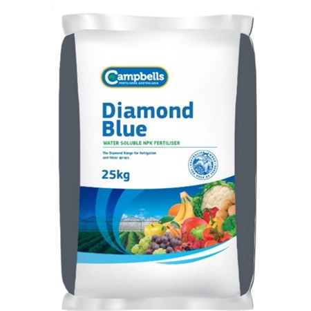 CAMPBELLS DIAMOND BLUE WATER SOLUBLE FERTILIZER 25KG CAMP-DIAB-25K