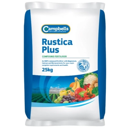 CAMPBELLS RUSTICA PLUS COMPOUND FERTILIZER 25KG CAMP-RUST-25K