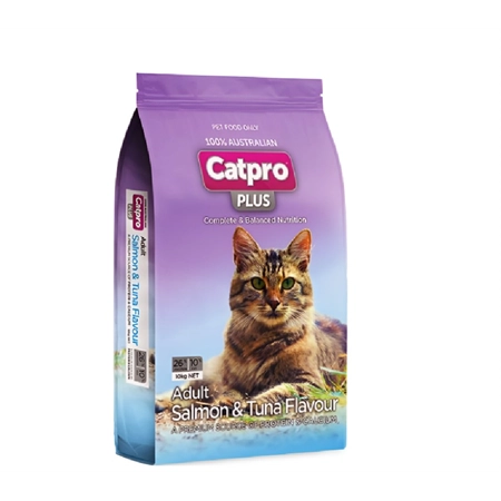 CATPRO SALMON & TUNA DRY CAT FOOD 10KG 0091