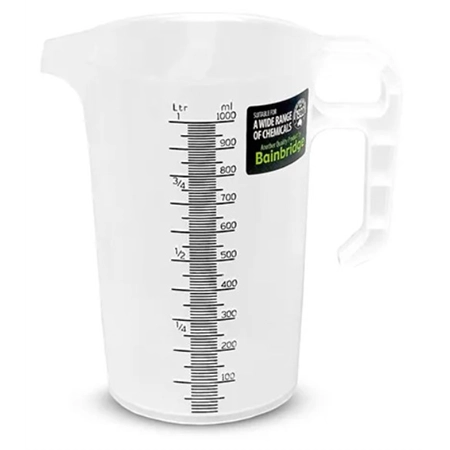 CHEMICAL MEASURING JUG 1LT BAINBRIDGE A3034